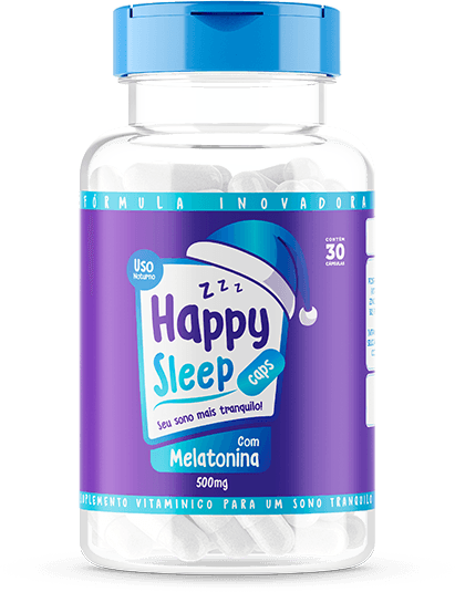 Melatonina Happy Sleep - 1 Pote (30 dias de uso)